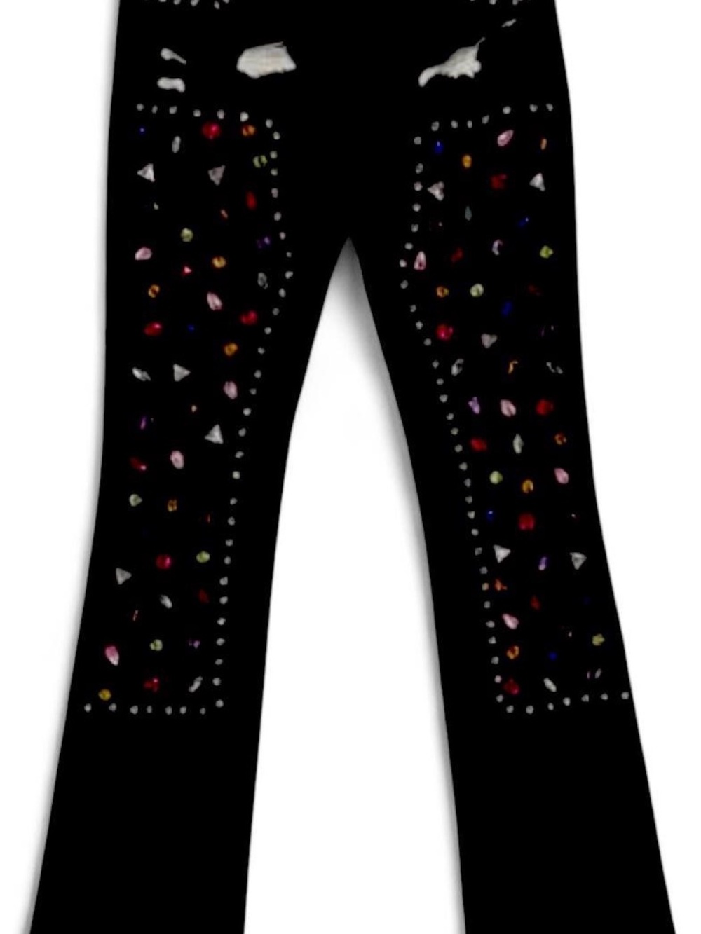 POLITICS Men’s Black Jeans SIZE 38 With Rhinestones 💙💙💙 NWT